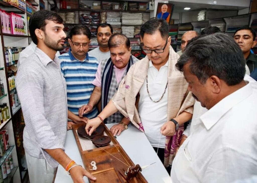 स्वच्छता ही सेवा-2024 के कार्यक्रमो में केंद्रीय संसदीय कार्य मंत्री मा. किरेन रिजिजू ने कीशिरकत