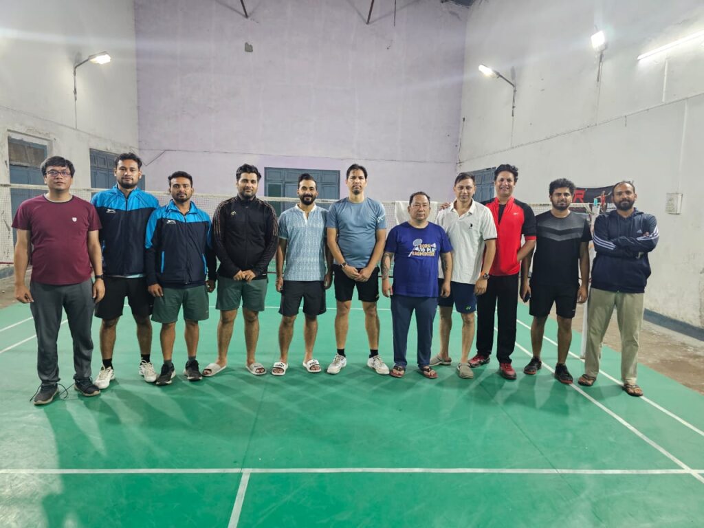 46वीं अखिल भारतीय इलैक्ट्रिसिटी स्पोर्ट्स कंट्रोल बोर्ड की राष्ट्रीय बैडमिंटन प्रतियोगिता हेतु उत्तराखंड पॉवर स्पोर्ट्स ग्रुप की टीम का चयन।