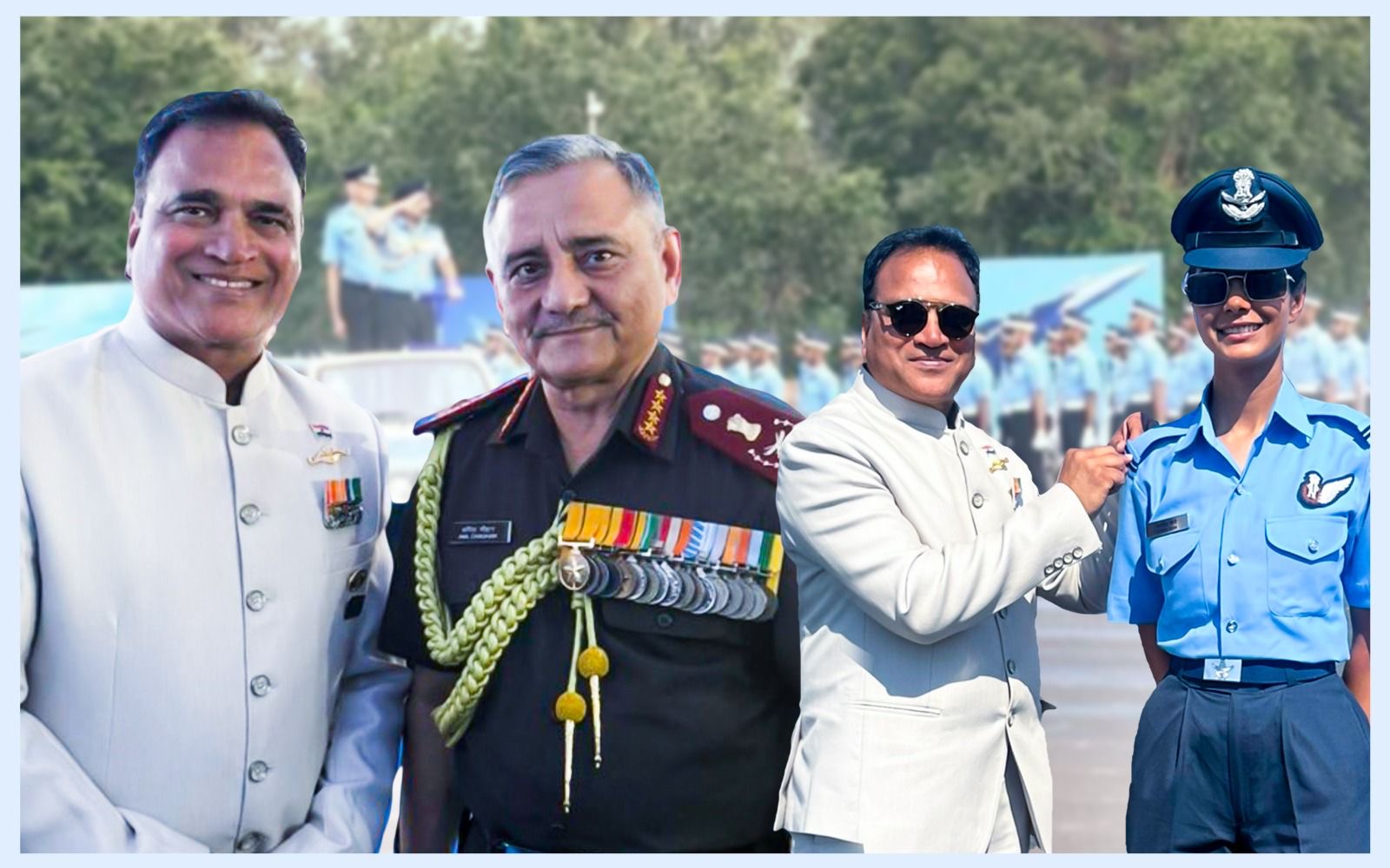 डीडीए डायमंड अनमोल सोनी वायु सेना में बानी फ्लाइंग ऑफिसर