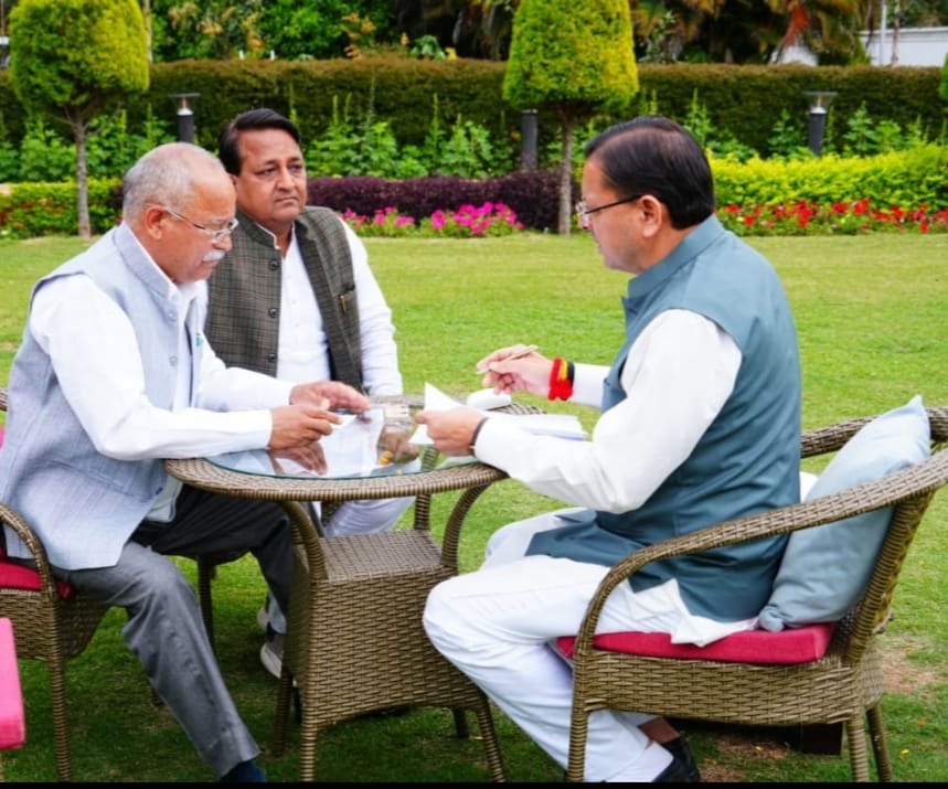 एमडीडीए में ओटीएस स्कीम लागू कराने को मोर्चा ने दी मुख्यमंत्री दरबार में दस्तक