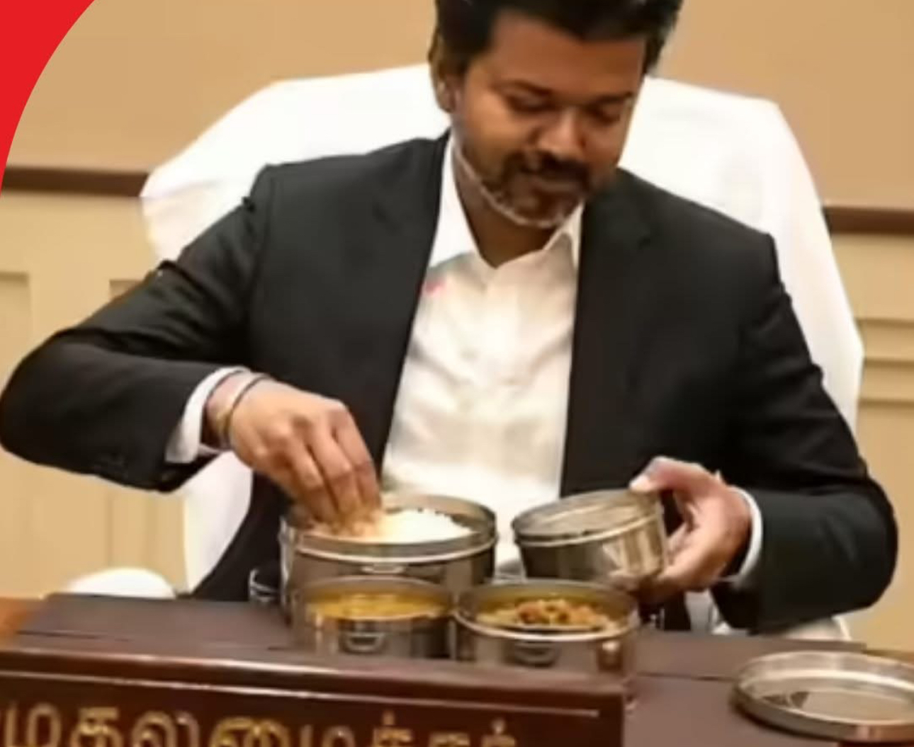 घर से टिफिन लाने वाले देश के पहले मुख्यमंत्री बने विजय थलपति, सादगी ने जीता लोगों का दिल