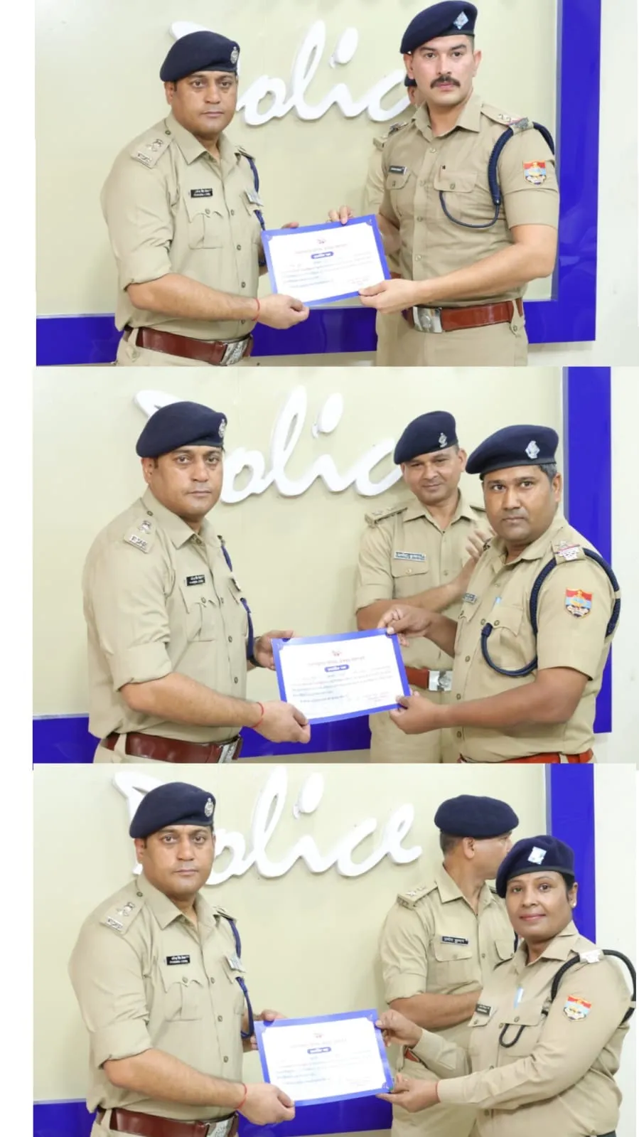 कर्तव्यनिष्ठा को सम्मान, 43 पुलिसकर्मी सम्मानित