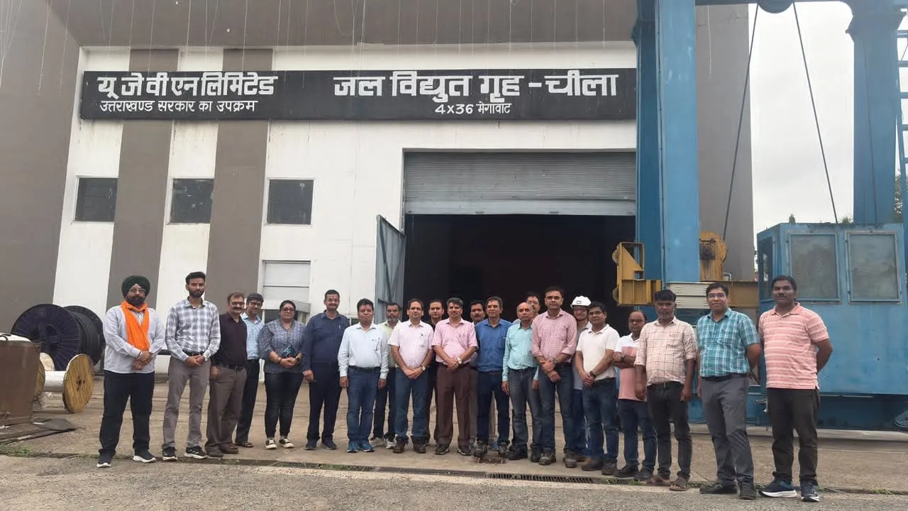 चीला विद्युत गृह की इकाई-4 का सफल सिंक्रोनाइजेशन, 39 मेगावाट तक हुआ संचालन
