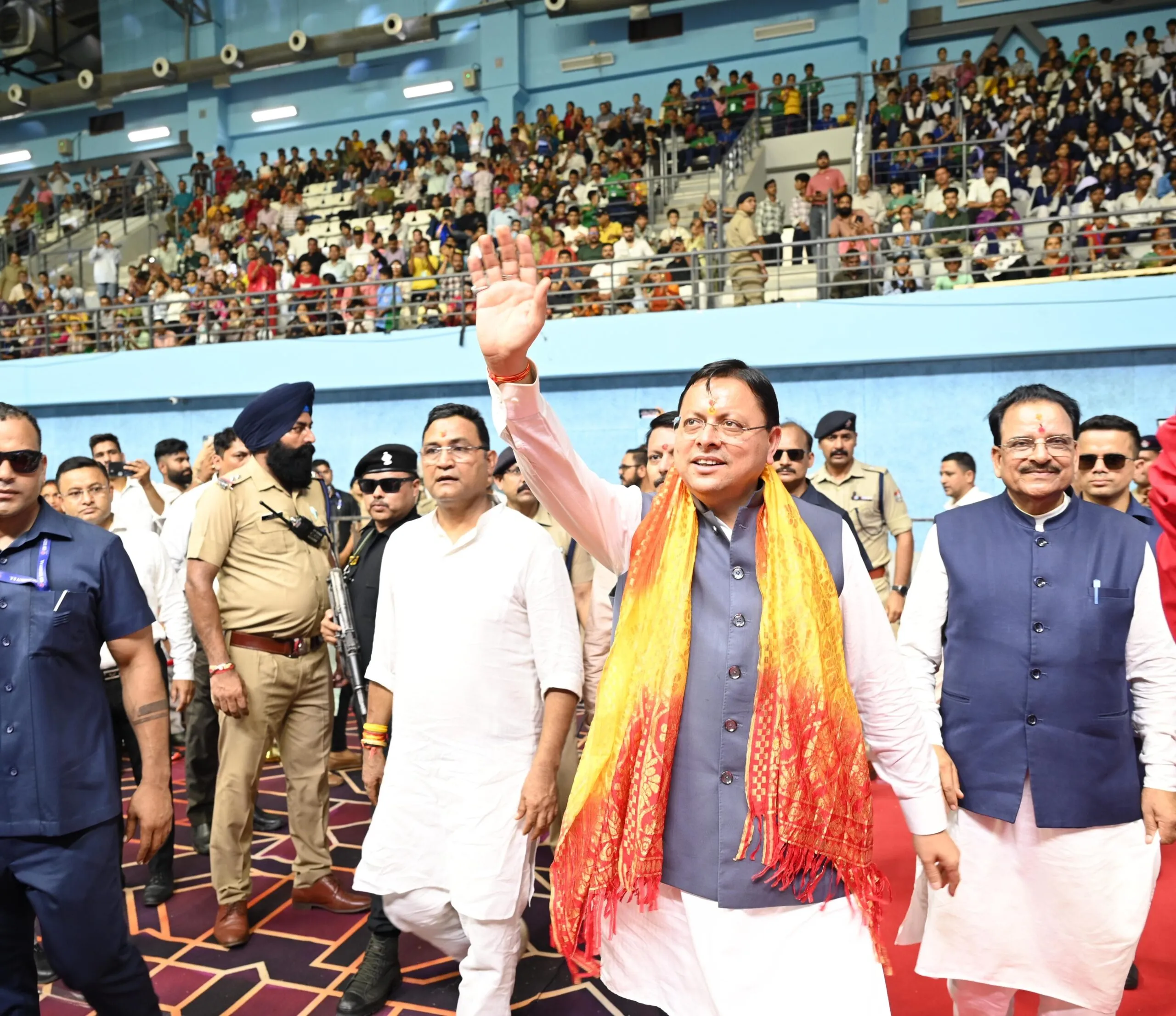 CM धामी ने राष्ट्रीय खेल दिवस पर उत्तराखंड राज्य क्रीड़ा विश्वविद्यालय का किया शिलान्यास