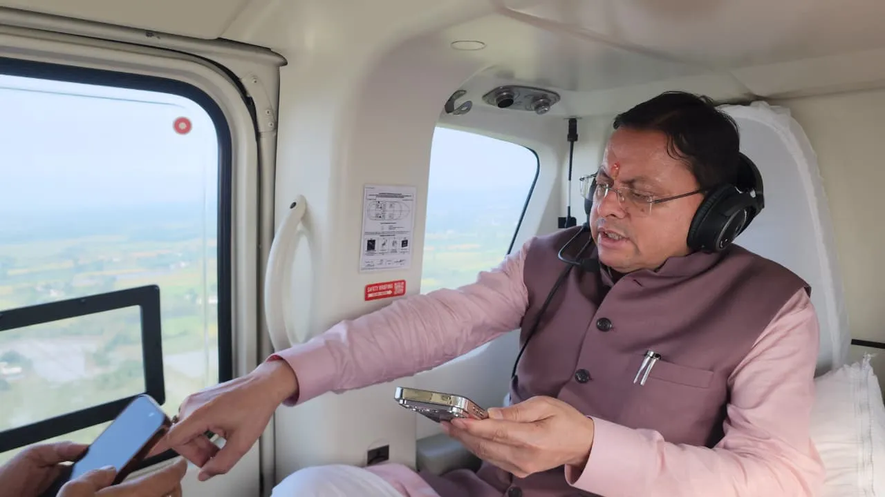 बाजपुर में भीषण ओलावृष्टि से फसलों को नुकसान, सूचना मिलते ही किसानों के बीच पहुंचे सीएम धामी