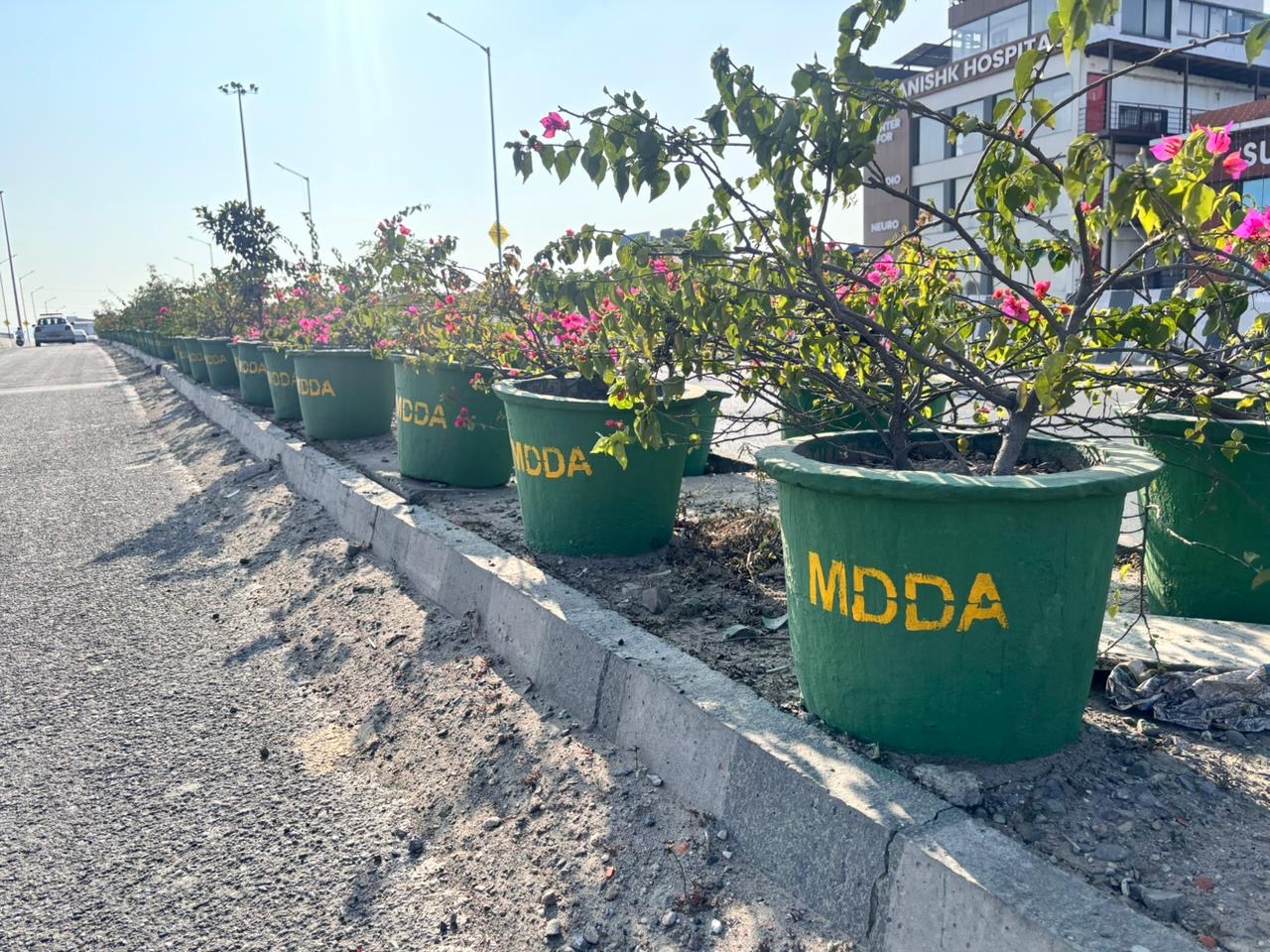 *छुट्टी के दिन भी काम पर जुटे एमडीडीए उपाध्यक्ष बंशीधर तिवारी*